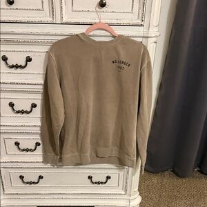 Women's Tan Sweatshirt - No Longer Lost